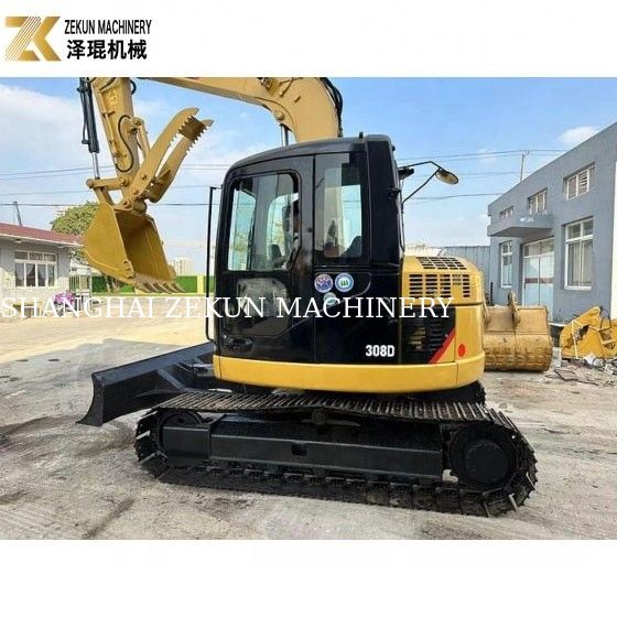 Used 8 Ton CAT 308 Crawler Excavator 308D Mini Bagger with Excellent Performance