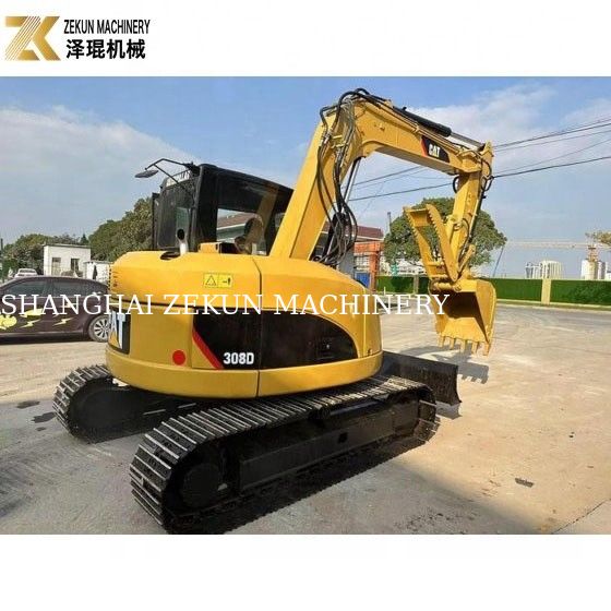 Used 8 Ton CAT 308 Crawler Excavator 308D Mini Bagger with Excellent Performance