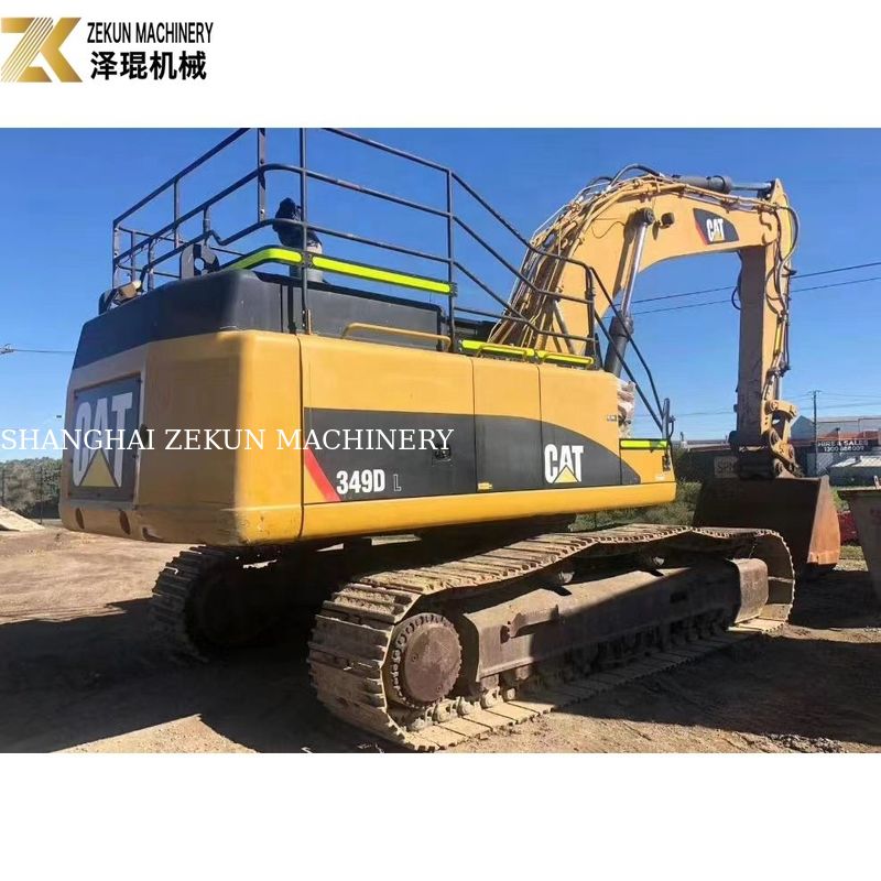 Used CAT 349E Excavator 49 Ton With Original Paint For Sale