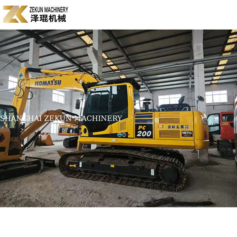 Low Working Hours 2001-4000 Komatsu PC200-8 Used Crawler Excavator in Good Condition