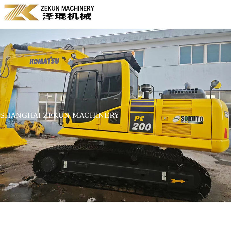 Low Working Hours 2001-4000 Komatsu PC200-8 Used Crawler Excavator in Good Condition