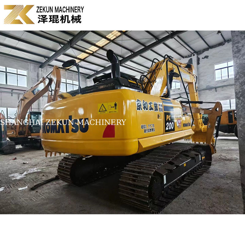 Low Working Hours 2001-4000 Komatsu PC200-8 Used Crawler Excavator in Good Condition