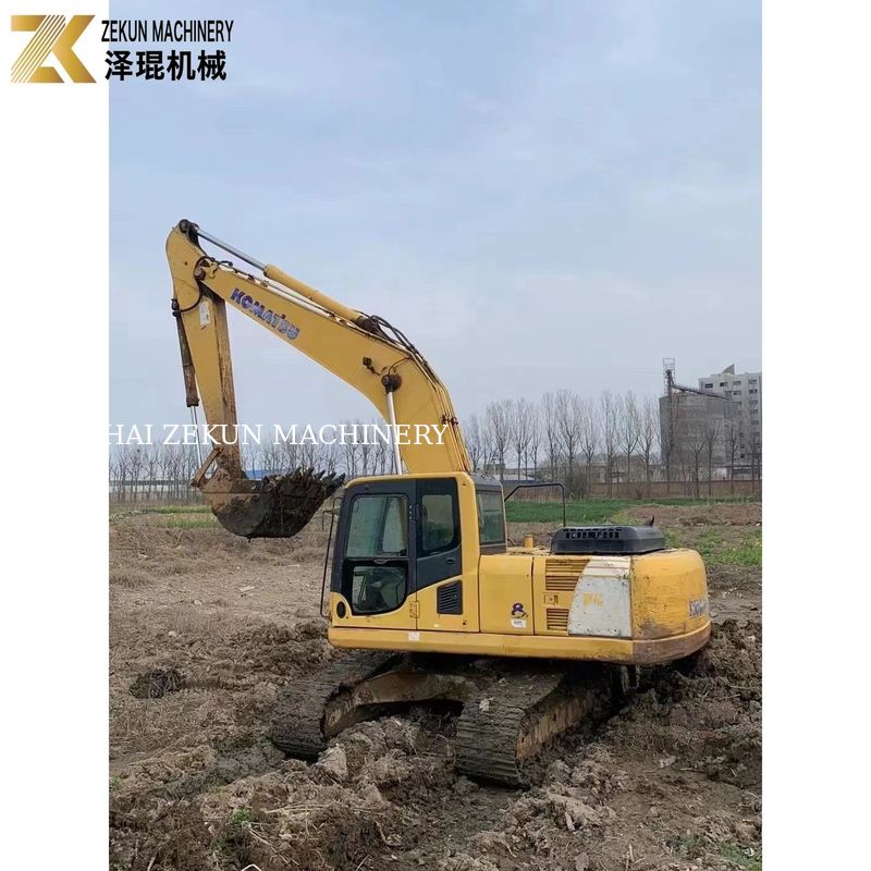 Used Komatsu 200 Excavator In Secondhand PC200-6 Digger Operating Weight 20.15ton