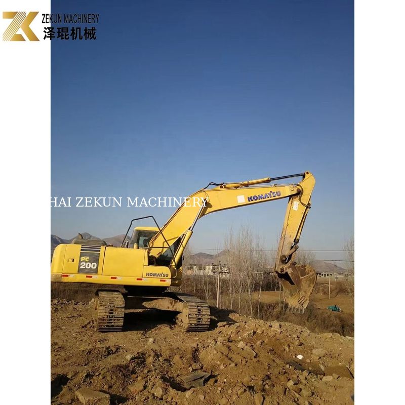Komatsu PC200-7 Crawler Excavator 20 Ton Used in 2015 for Construction Machinery