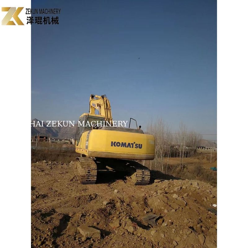Komatsu PC200-7 Crawler Excavator 20 Ton Used in 2015 for Construction Machinery