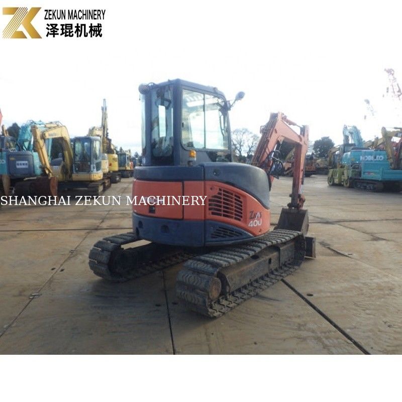 Used Hitachi zx40u Excavator 4 Ton Operating Weight 2001-4000 Working Hours