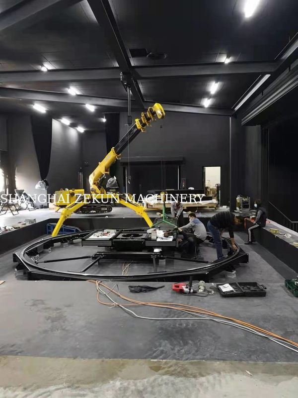 Mini Spider Lifting Crawler Crane KB8.0 Hydraulic Crane for Max. Lifting Height 15.7m