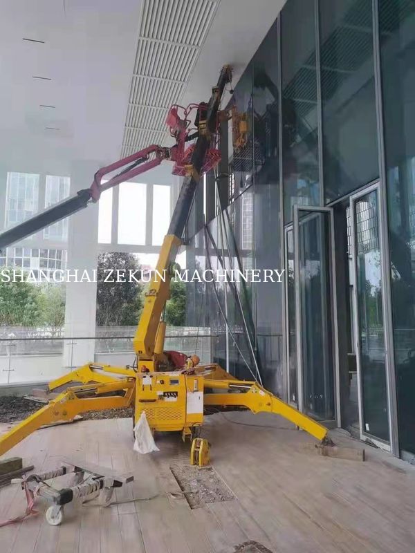 Mini Spider Lifting Crawler Crane KB8.0 Hydraulic Crane for Max. Lifting Height 15.7m