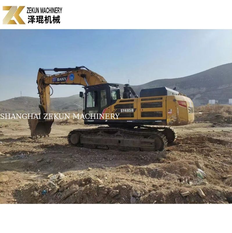 Big Construction Used Sany 485 Excavator SY485H 48 Ton With SANY 6WG1X Engine