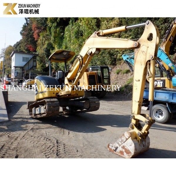 Used Japan Komatsu PC55MR PC55MR-2 Excavator 5.5Ton for Building and Agriculture Digging
