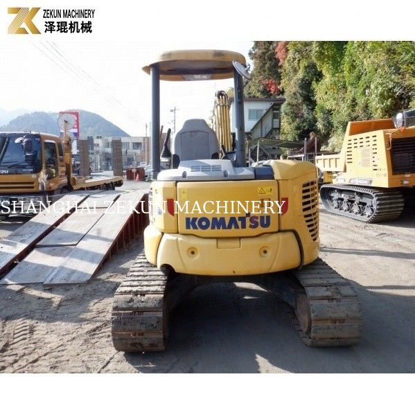 Used Japan Komatsu PC55MR PC55MR-2 Excavator 5.5Ton for Building and Agriculture Digging