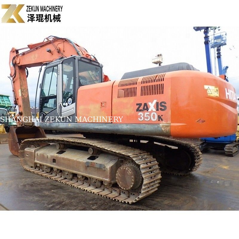 Construction Equipment Used Hitachi 350 Excavator ZX350K 35 Ton with AA-6HK1X Engine