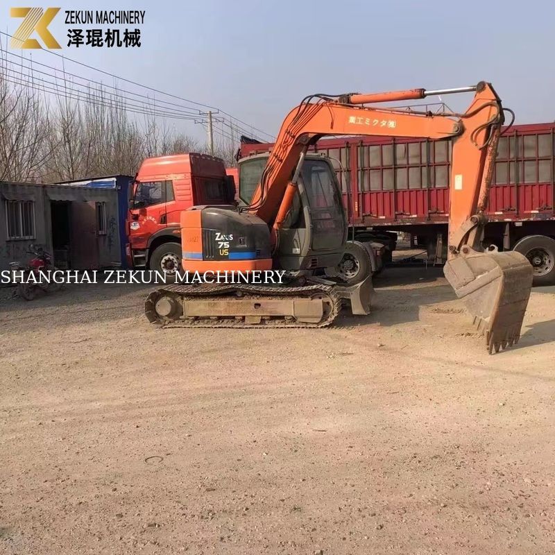 Used Hitachi ZX75 Mini Excavator ZX75US ZX75US-3 by Owner Original Hydraulic Valve
