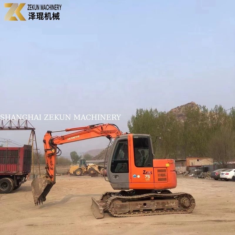 Used Hitachi ZX75 Mini Excavator ZX75US ZX75US-3 by Owner Original Hydraulic Valve
