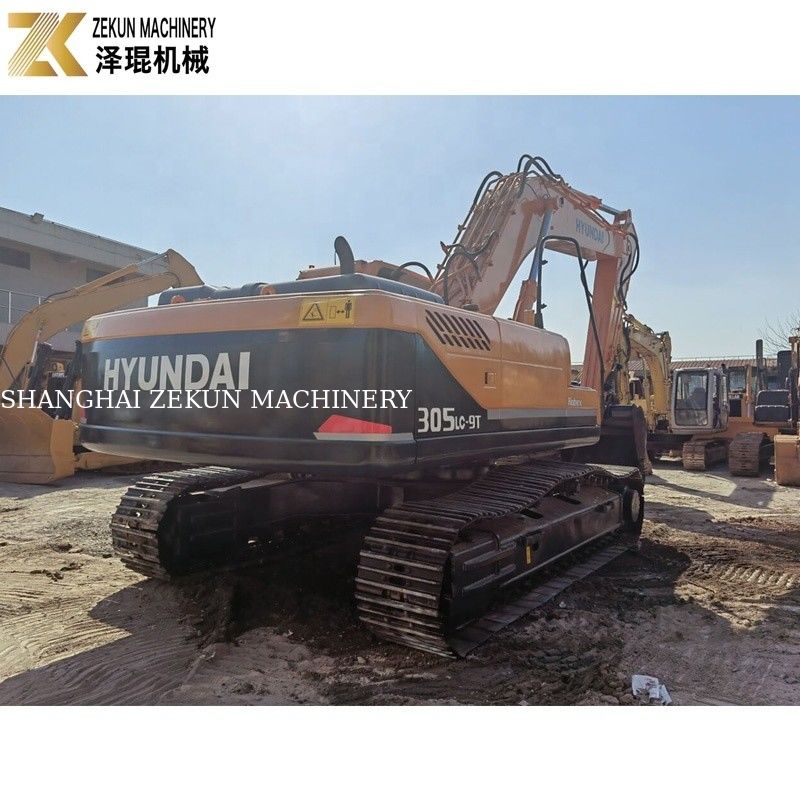 30 Ton Used Hyundai 305 Excavator 305LC 305LC-9T From Korea 1.4m3 Bucket