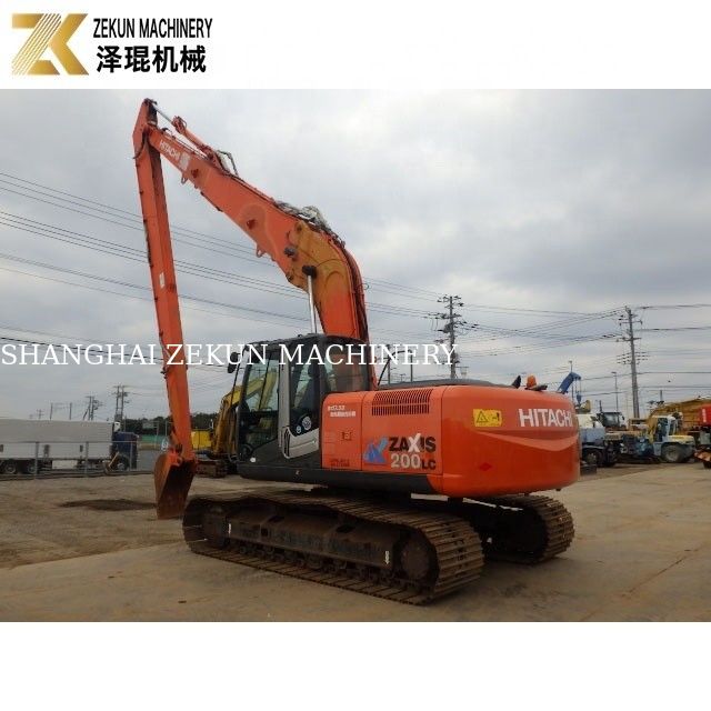Original ZX200LC-3 Long Arm Excavator 20T Capacity And Long Reach Boom