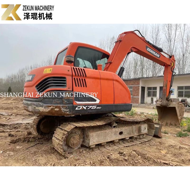 5 Ton Doosan 55 Excavator DH55 Used Doosan Excavator 0.175M3 Bucket