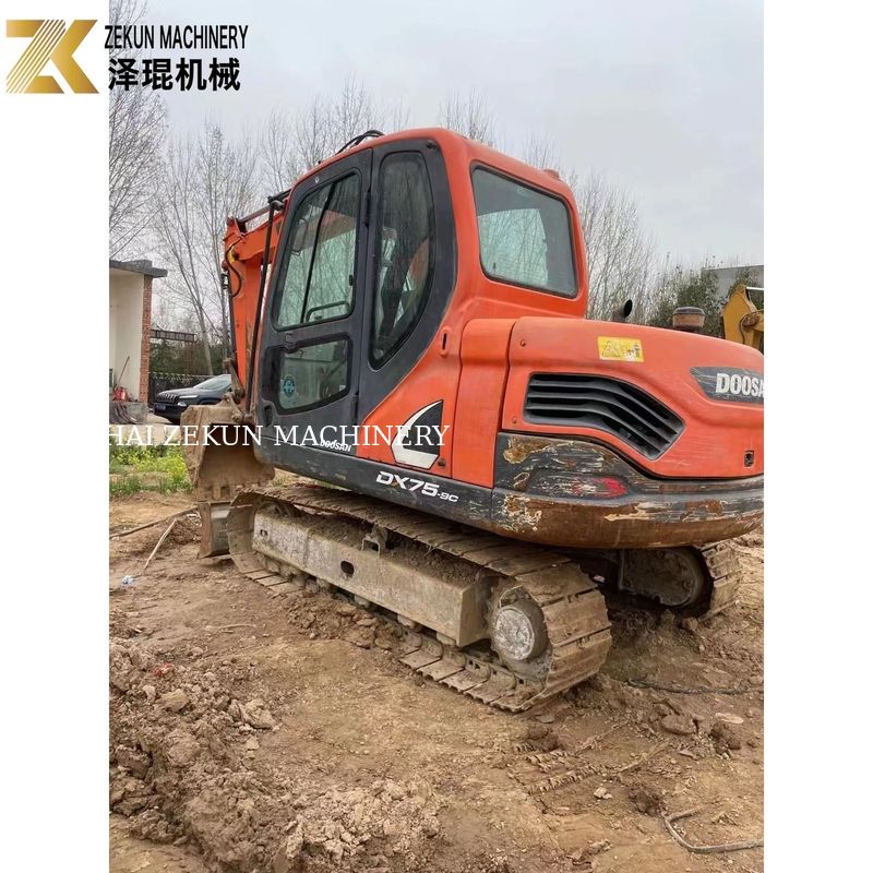 5 Ton Doosan 55 Excavator DH55 Used Doosan Excavator 0.175M3 Bucket