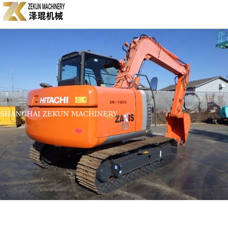 Small Mini 7Ton Hitachi Zaxis 70 Crawler Excavator ZX70 with 2001-4000 Working Hours