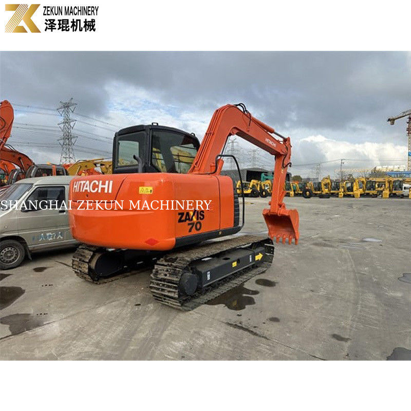 Used Hitachi ZX70 Excavator with ISUZU Engine and Original Hydraulic Pump in Japan