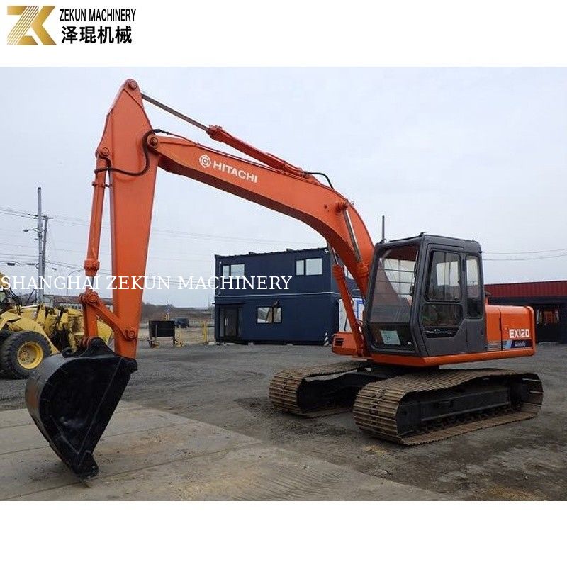 Hitachi EX120-1 Excavator for Crawler Running in Road Construction Made in Japan