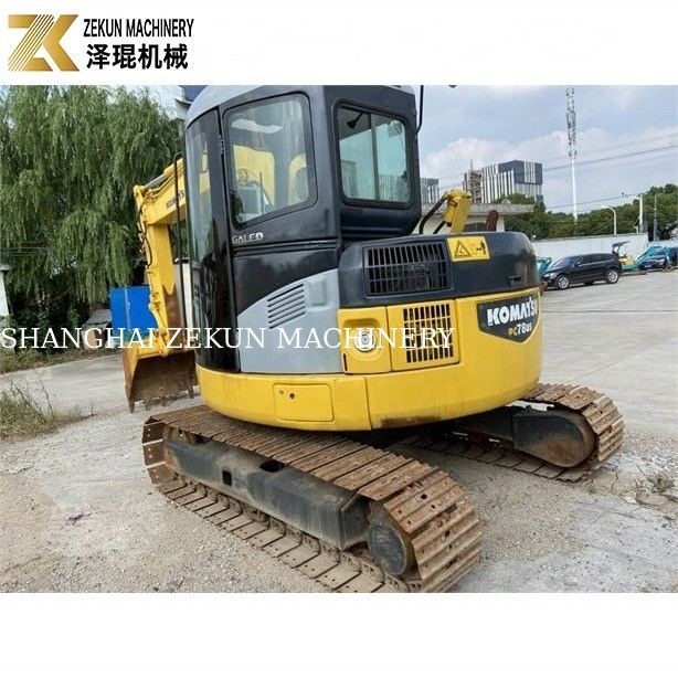 Used Komatsu PC78 Excavator 7ton PC78US-6 with 0.28m3 Bucket Capacity and 37KW Power