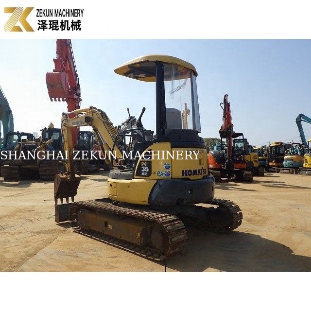 Mini-Sized Used Komatsu PC35 Excavator 3ton Operating Weight 3700 KG Machine Weight