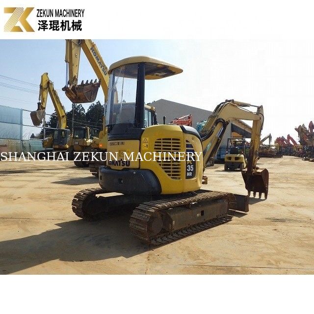 Mini-Sized Used Komatsu PC35 Excavator 3ton Operating Weight 3700 KG Machine Weight