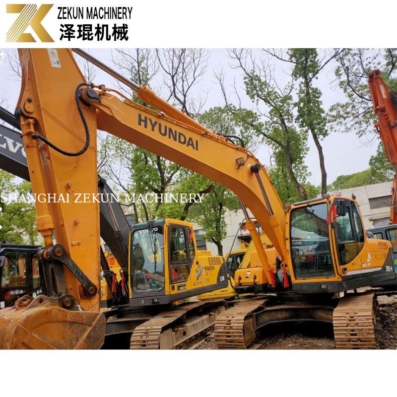 21 Ton Used Hyundai 215 Excavator R215-9 Second Hand Diggers With Original Pump