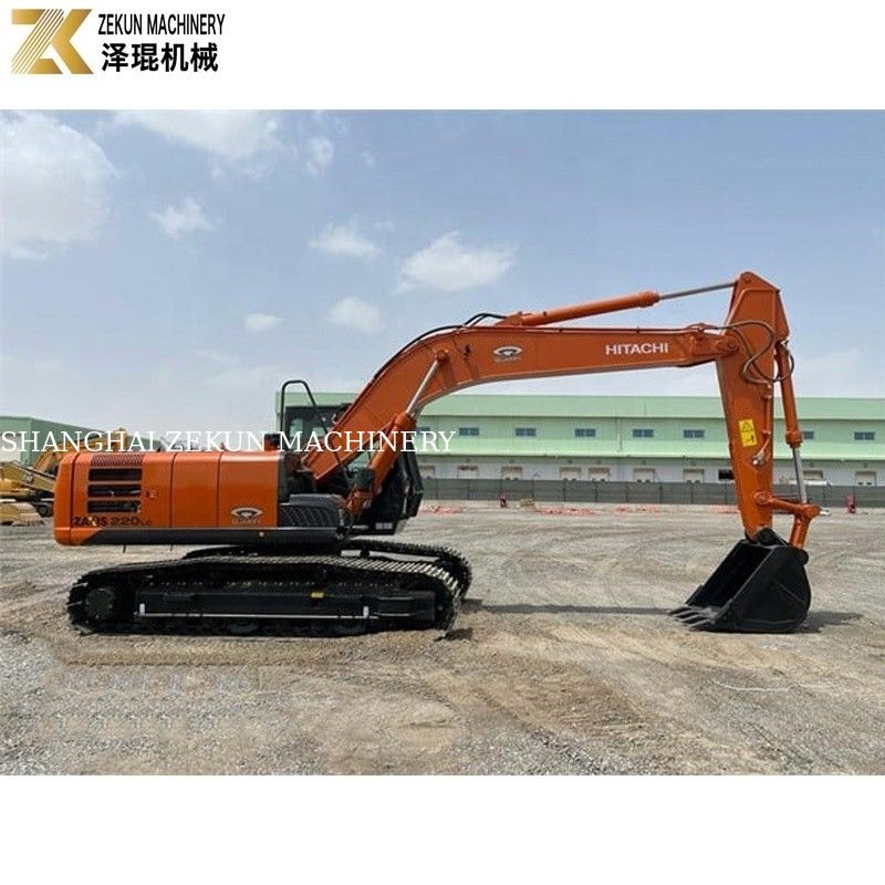 Medium Size Excavator Used 22 Ton Hitachi 220 Excavator ZX220LC