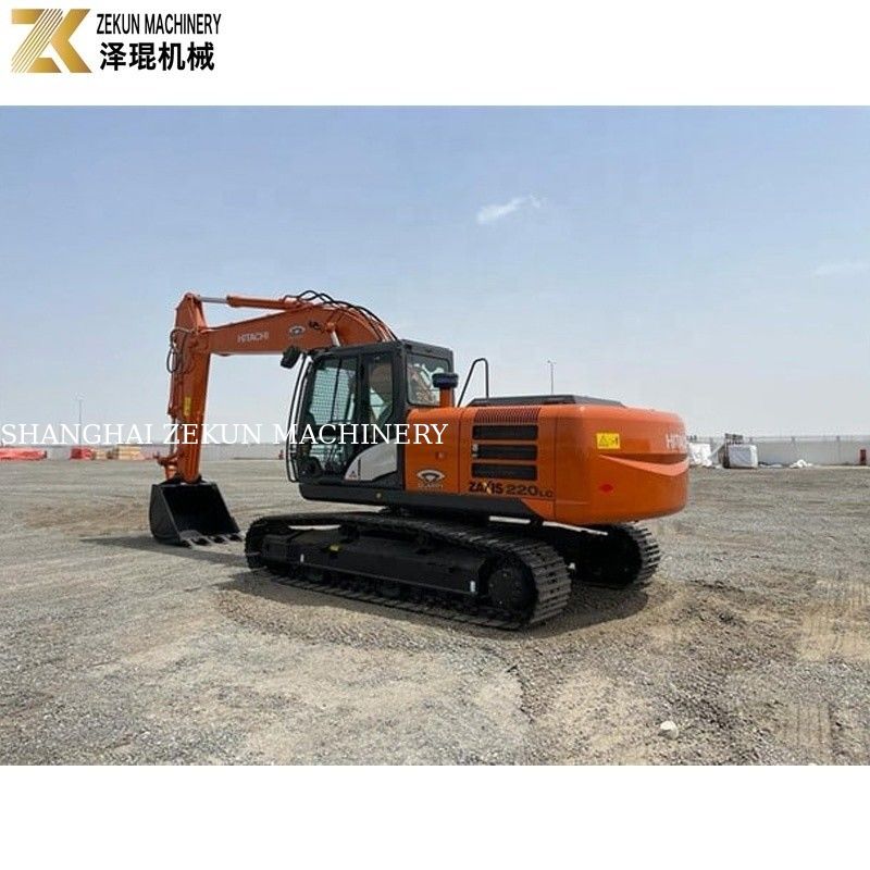 Medium Size Excavator Used 22 Ton Hitachi 220 Excavator ZX220LC