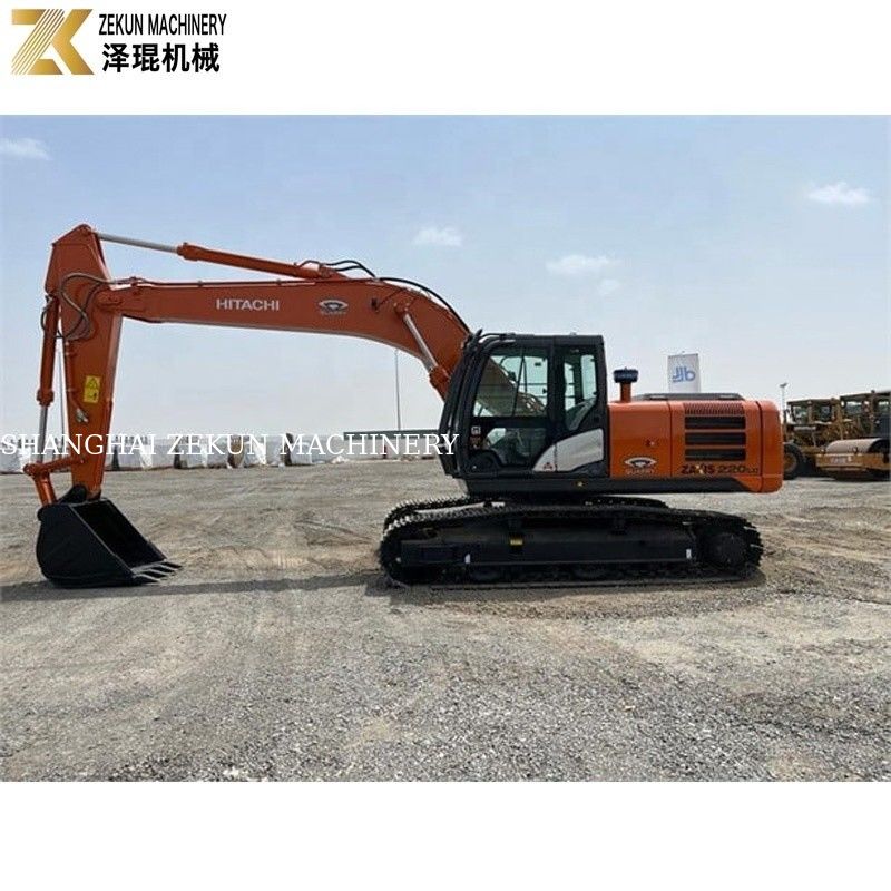 Medium Size Excavator Used 22 Ton Hitachi 220 Excavator ZX220LC