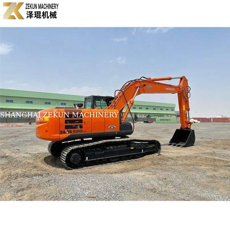 Medium Size Excavator Used 22 Ton Hitachi 220 Excavator ZX220LC