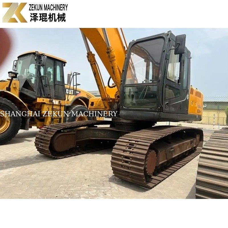 South Korea 22 Ton Used Hyundai R220LC-7 Excavator For Digging Year 2016