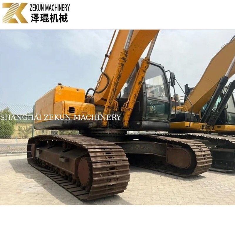 South Korea 22 Ton Used Hyundai R220LC-7 Excavator For Digging Year 2016