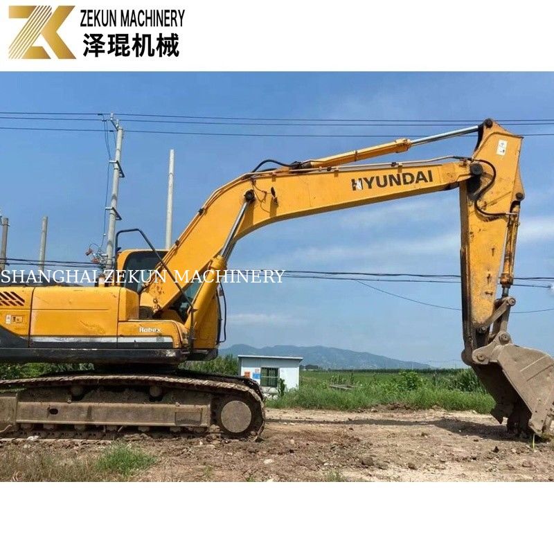 112KW 2018 Hyundai R215 Excavator 215-9 21.5 Ton Second Hand Excavators