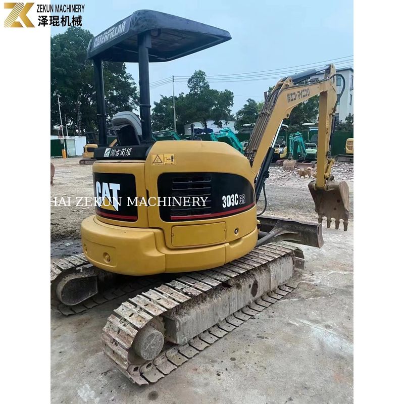 0.03M3 Bucket Capacity CAT303 CCR 303E Used Mini Excavator for Your Requirements