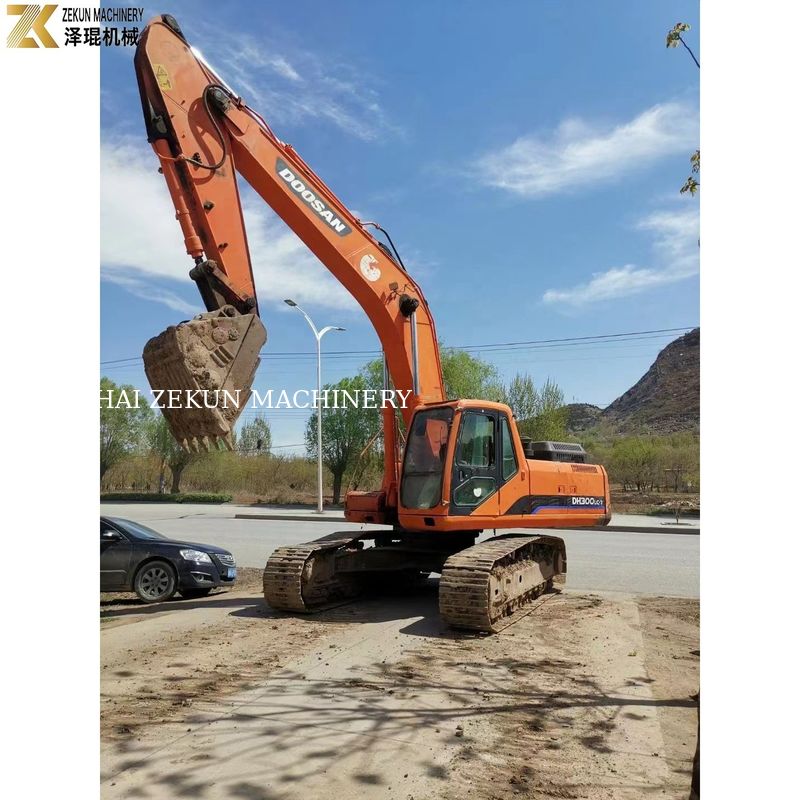 DH300-7 Used Doosan Excavator 30Ton 2017 Year Hydraulic Cylinder For Mining