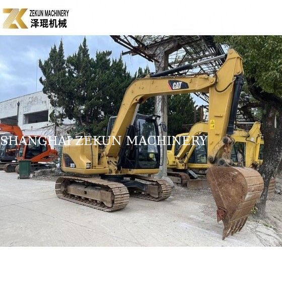 41.5KW Used Cat 307 Excavator 7 Ton Used Crawler Excavator  Construction