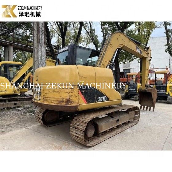 41.5KW Used Cat 307 Excavator 7 Ton Used Crawler Excavator  Construction