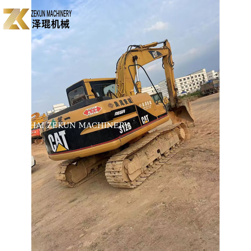 2000 Year Cat 312B Used Crawler Excavator 12Ton 63KW Second Hand Excavator