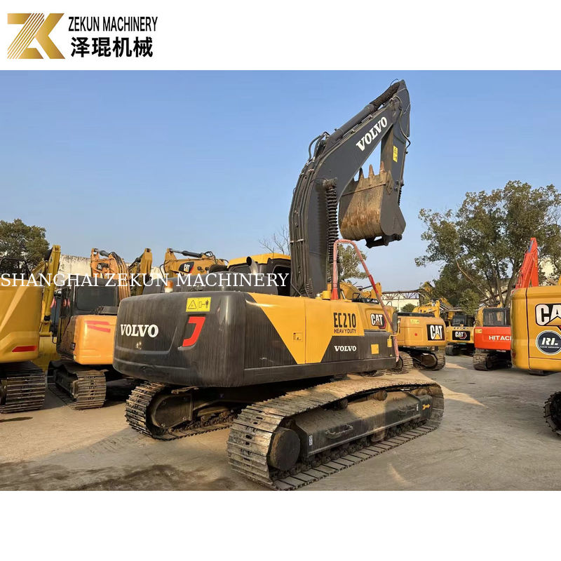 21T Used Volvo EC210 Excavator With Volvo Cabin In Good Condition In Year 2022
