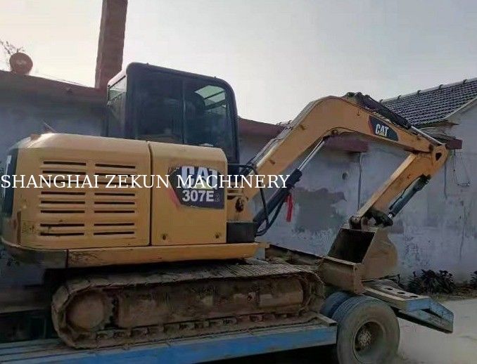 Japan Made Zelenoid Cat307 Used Excavator With Cat C2.6 DI Turbo Engine