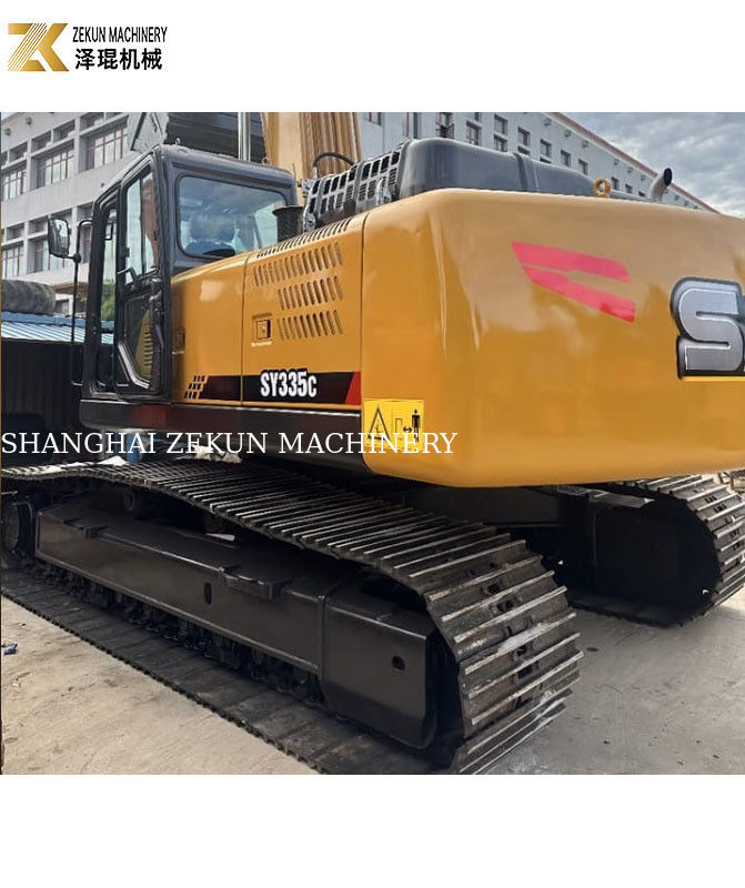 33 Ton Sany 335 Excavator Used 212KW With Hydraulic Pump In Good Condition