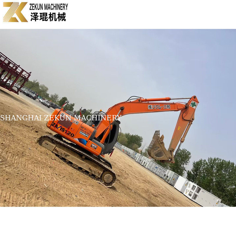 66Kw 2013 Secondhand Excavators Japan Radiator Hitachi EX-1-2 DS 120 2.5