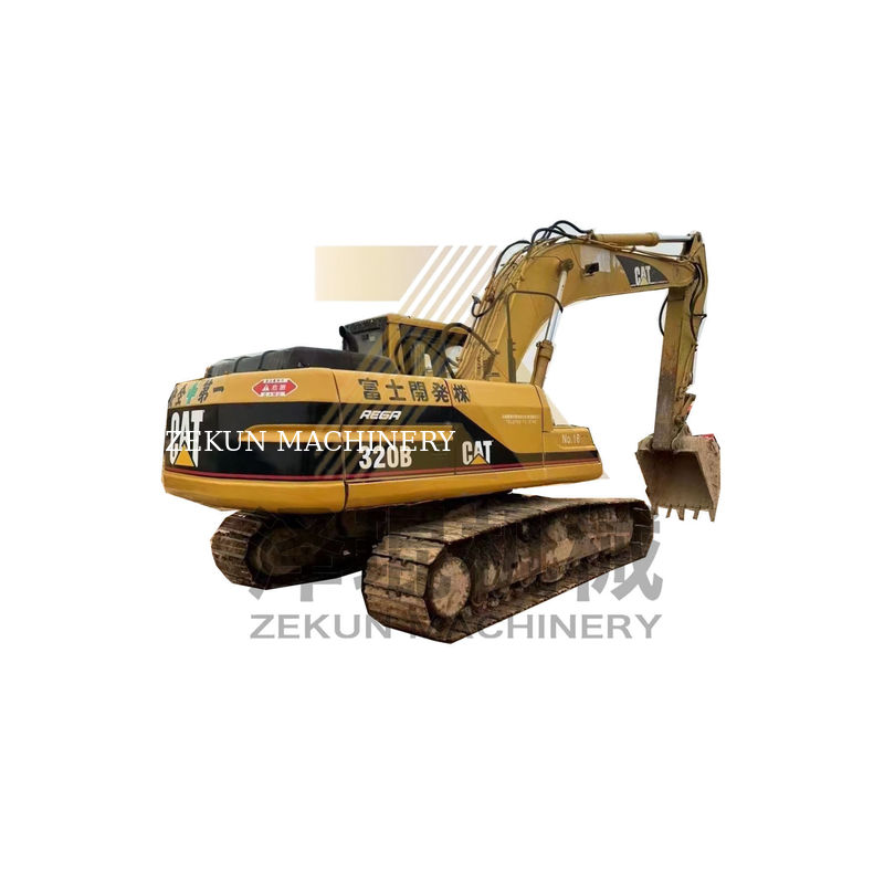 Cat 320 Used Crawler Excavator Original Parts And Track Chain Year 2015