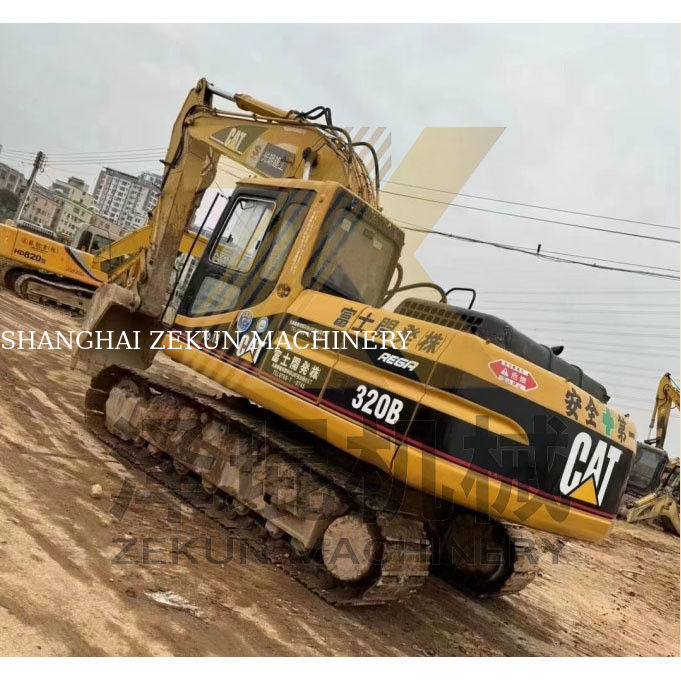 Cat 320 Used Crawler Excavator Original Parts And Track Chain Year 2015