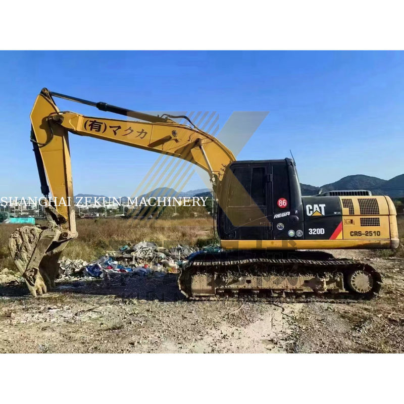 Good 20 Ton Used CAT 320D 320DL Floating Crawler Excavator 1.35m³ Bucket