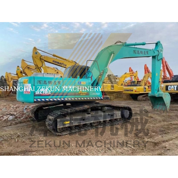 2007 Year Used Second-Hand SK210 SK210LC SK210-8 SK210-6 Excavator with Japan Engine