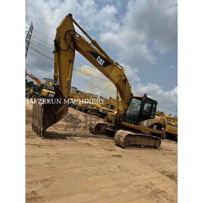 20 Ton Second-hand Shantui Kato Excavator 320D with 1M³ Bucket Capacity in Shanghai